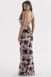 Pink Devoured Craft Long Dress | Dress In Beauty